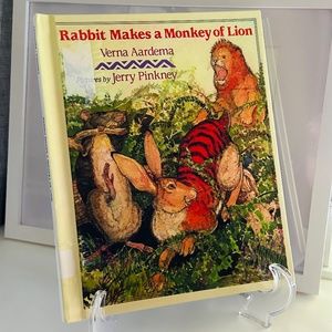 Rabbit Makes A Monkey Of Lion Hardcover Children's Picture Book